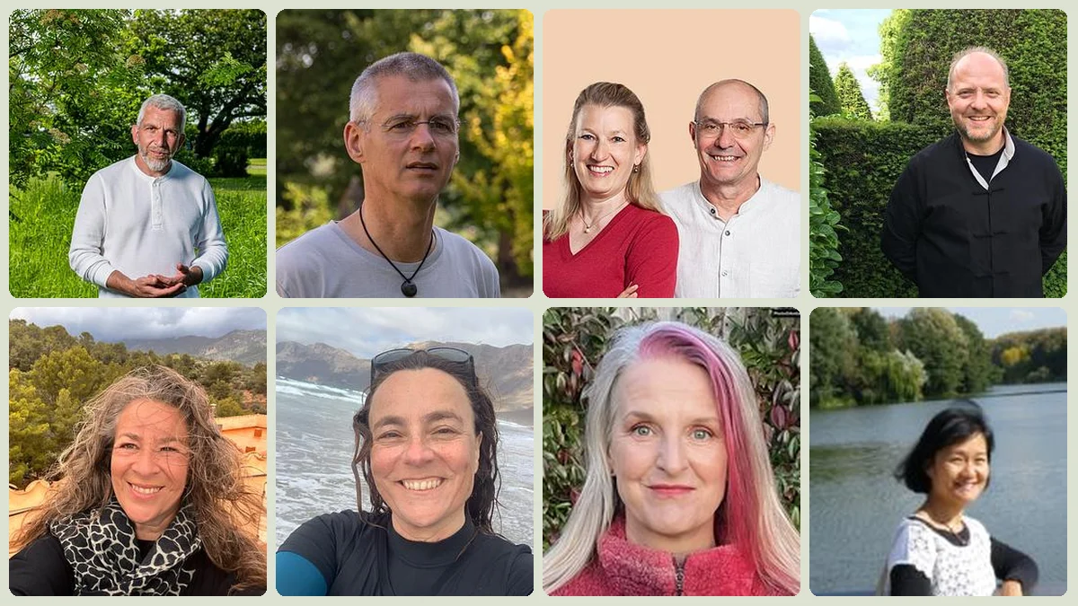 Portraits of the active Qigong Academy teachers